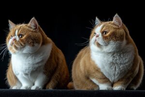 Raça Exotic Shorthair bicolor