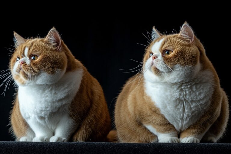 Raça Exotic Shorthair bicolor