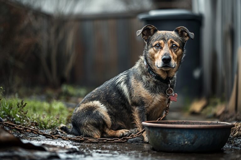 Bem estar animal contra correntes e confinamento inadequado