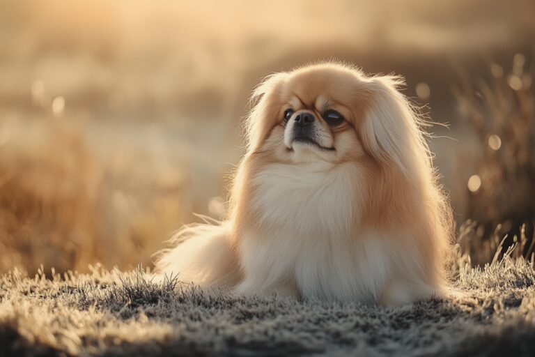 cães da moda pequinês