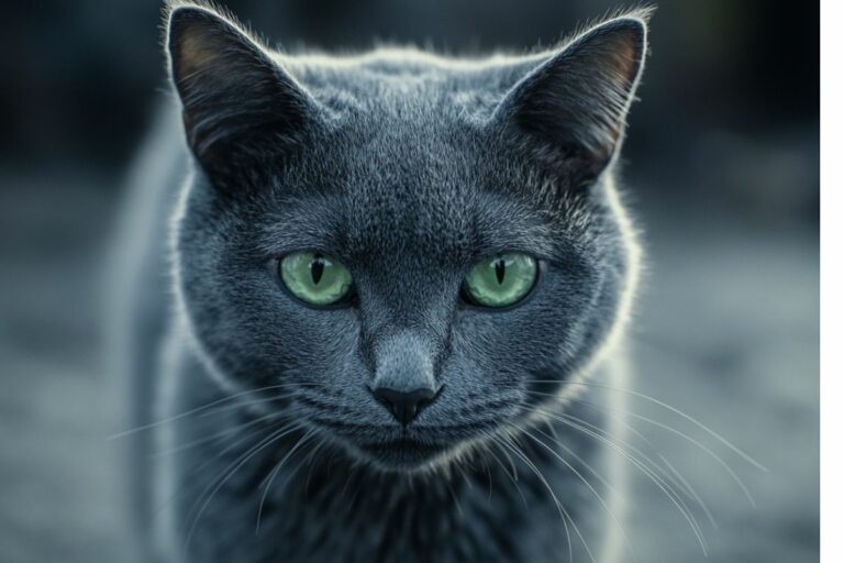 Raça Gato Azul Russo