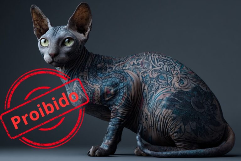 Tatuagens e piercings proibidos em pets no Brasil