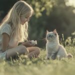 Gatos e crianças