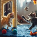 Brincadeiras e exercícios para gatos