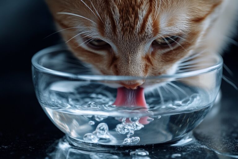 como incentivar o gato a beber mais água
