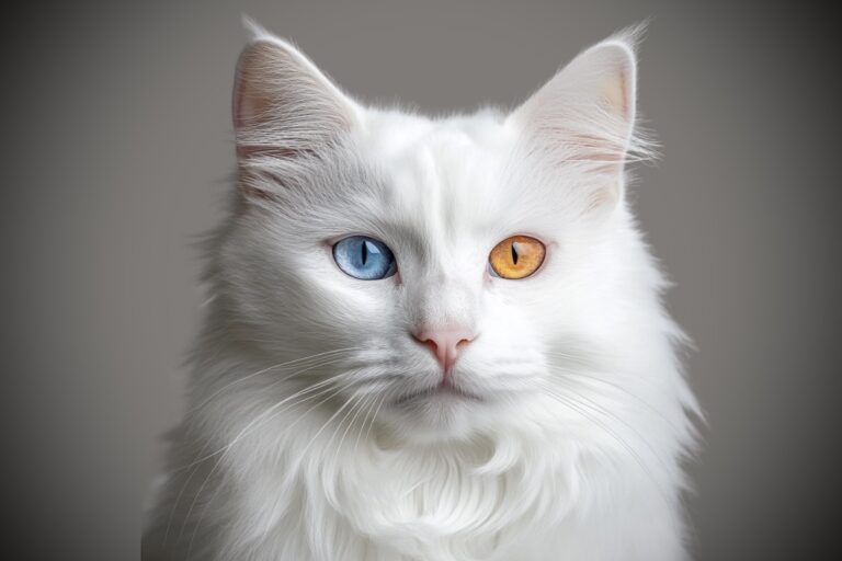 O Fascínio dos gatos brancos