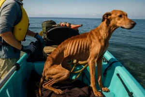Abandonado em uma ilha para morrer.