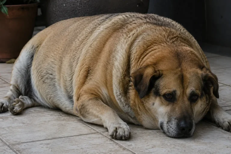 Obesidade canina, como prevenir e como tratar, para que o cão tenha uma vida saudável.