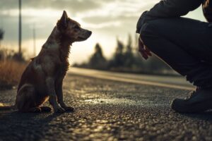 encontrei um cão o que fazer?