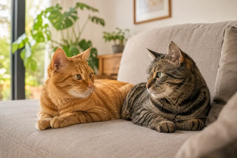 Os benefícios de ter mais de um gato.