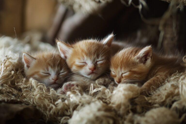 ninhada de gatinhos