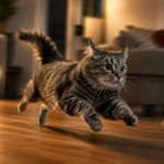 Zoomies em gatos.