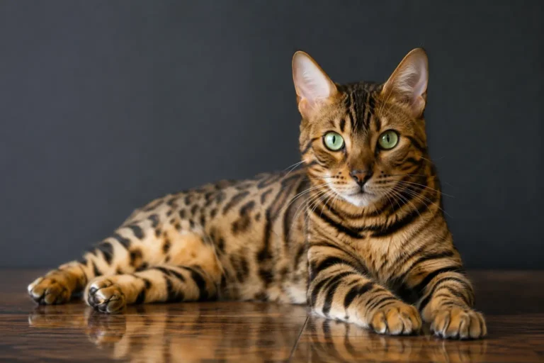 gato Bengal.