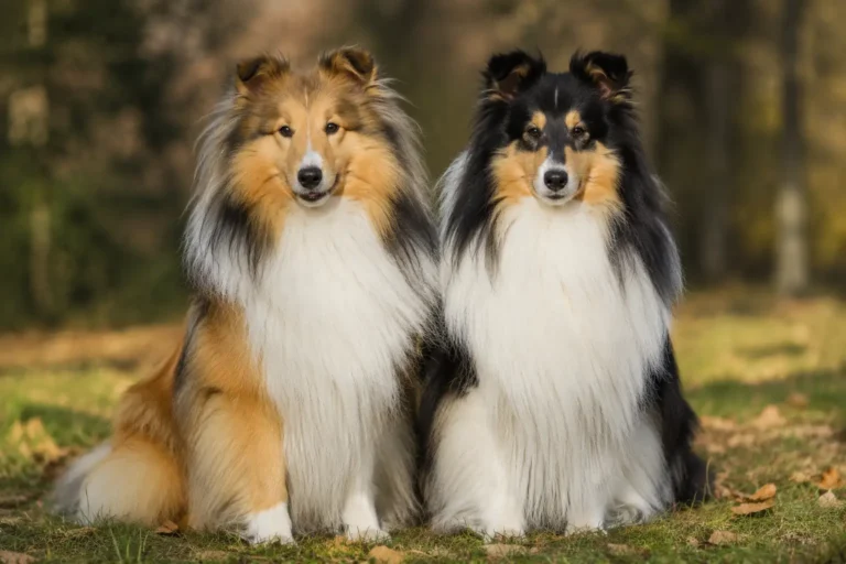 Pastor de Shetland tambem conhecidos como Sheltie