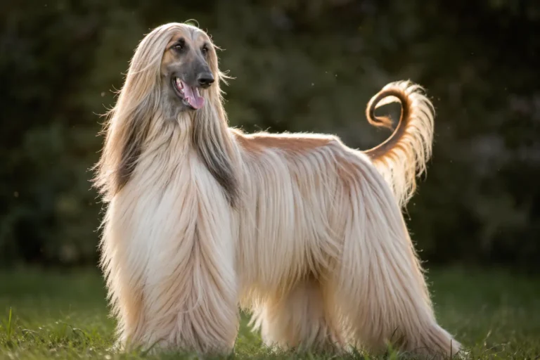 Afghan Hound, uma raça rara no Brasil, porém muito. interessante