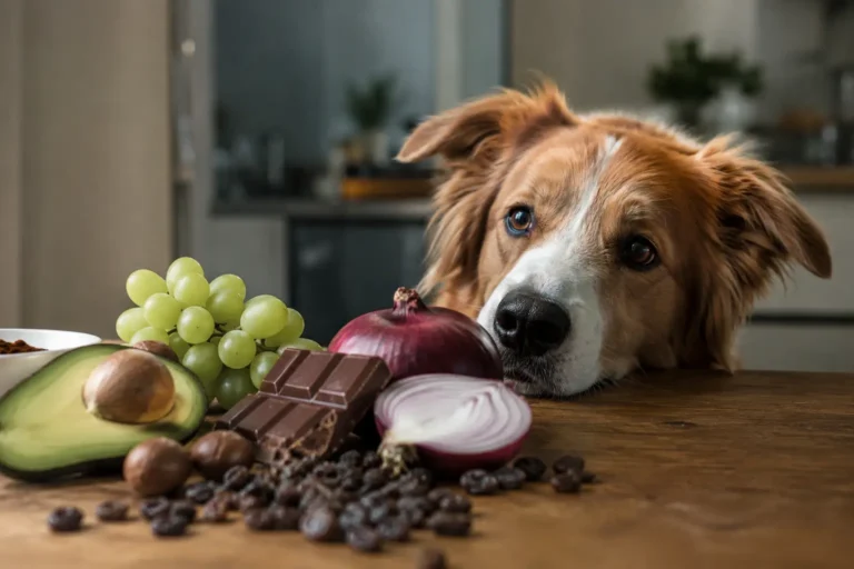 Alimentos que podem matar o seu cão.