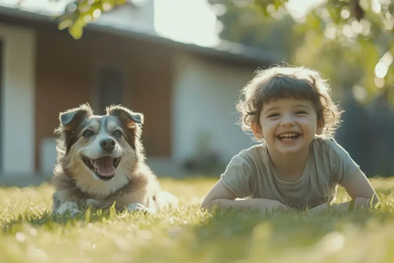 Convivencia de cães com crianças