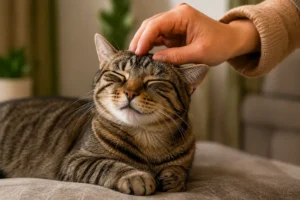 Como fazer carinho da maneira correta em gatos, sem gerar estresse.