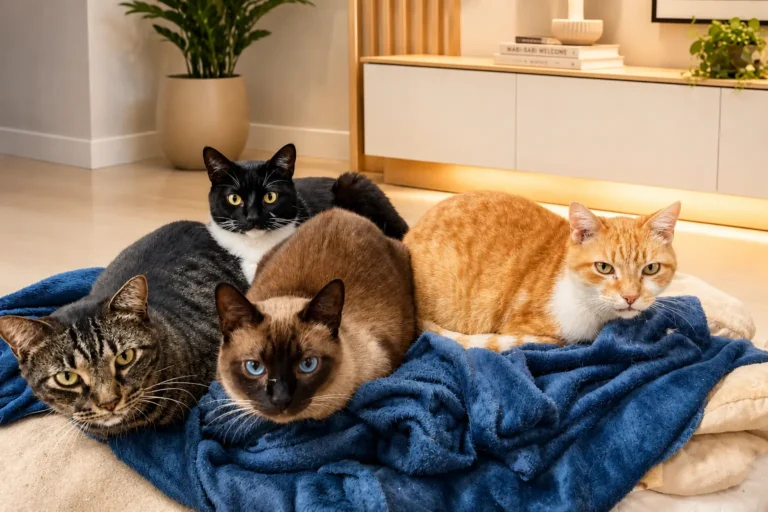 Convivência harmônica entre gatos, saiba que é possível.