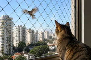Prevenção é o melhor remédio contra quedas de gatos das janelas.