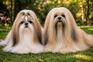 Conheça as diferenças entre Shih Tzu e Lhasa Apso.