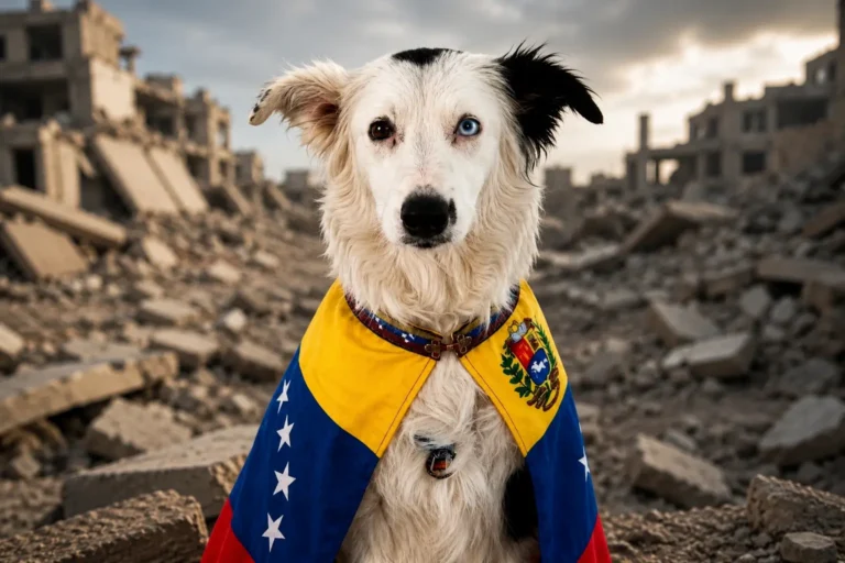 Conheça a emocionante história do cão Tsunami, um herói de quatro patas.