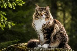 Conheça o gato Noruegues da Floresta, uma das raças mais antigas do mundo.