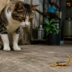Saiba o que fazer se seu gato for picado por escorpião.