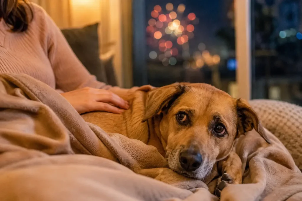 Como proteger animais de fogos de artificio?