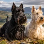 Conheça o Scottish Terrier, um cão extraordinário, pequeno e robusto.