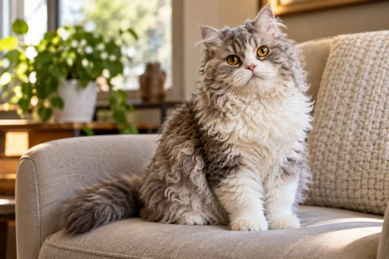 Selkirk Rex: conheça o gato de pelos cacheados que parece um bichinho de pelúcia